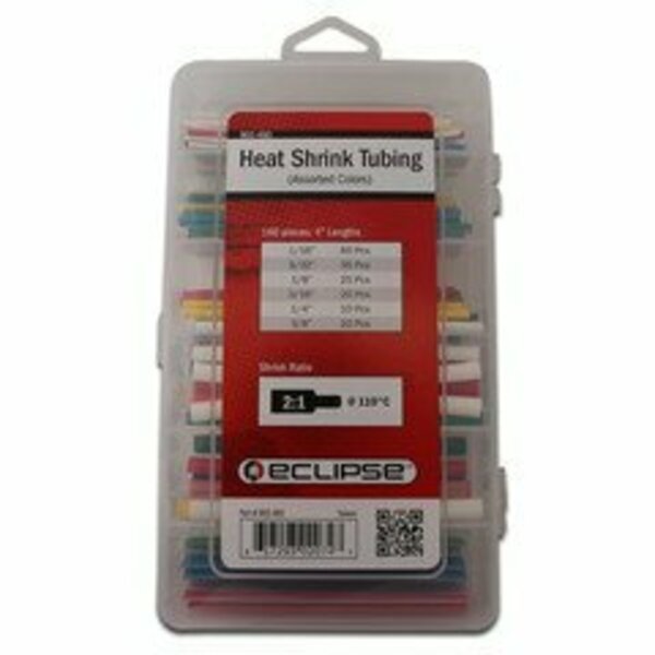 Swe-Tech 3C Heat-shrink Tubing, Asst Colors, Precut, 4 inches long, 160PK FWT9005-10300